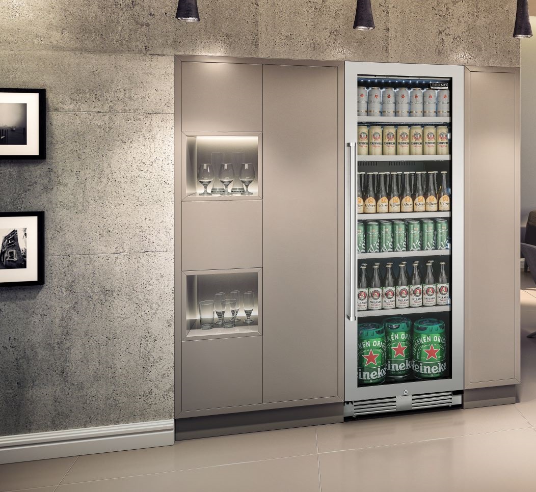 Conjunto de Adega, Cervejeira e Conservador de Bebidas Tecno