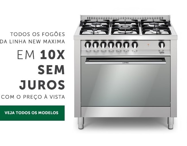 Fogão dos seus sonhos