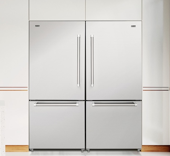 Refrigeradores de piso e embutir
