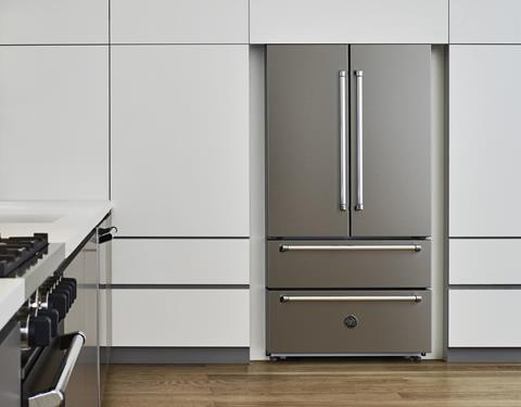 Refrigeradores de embutir French Door.