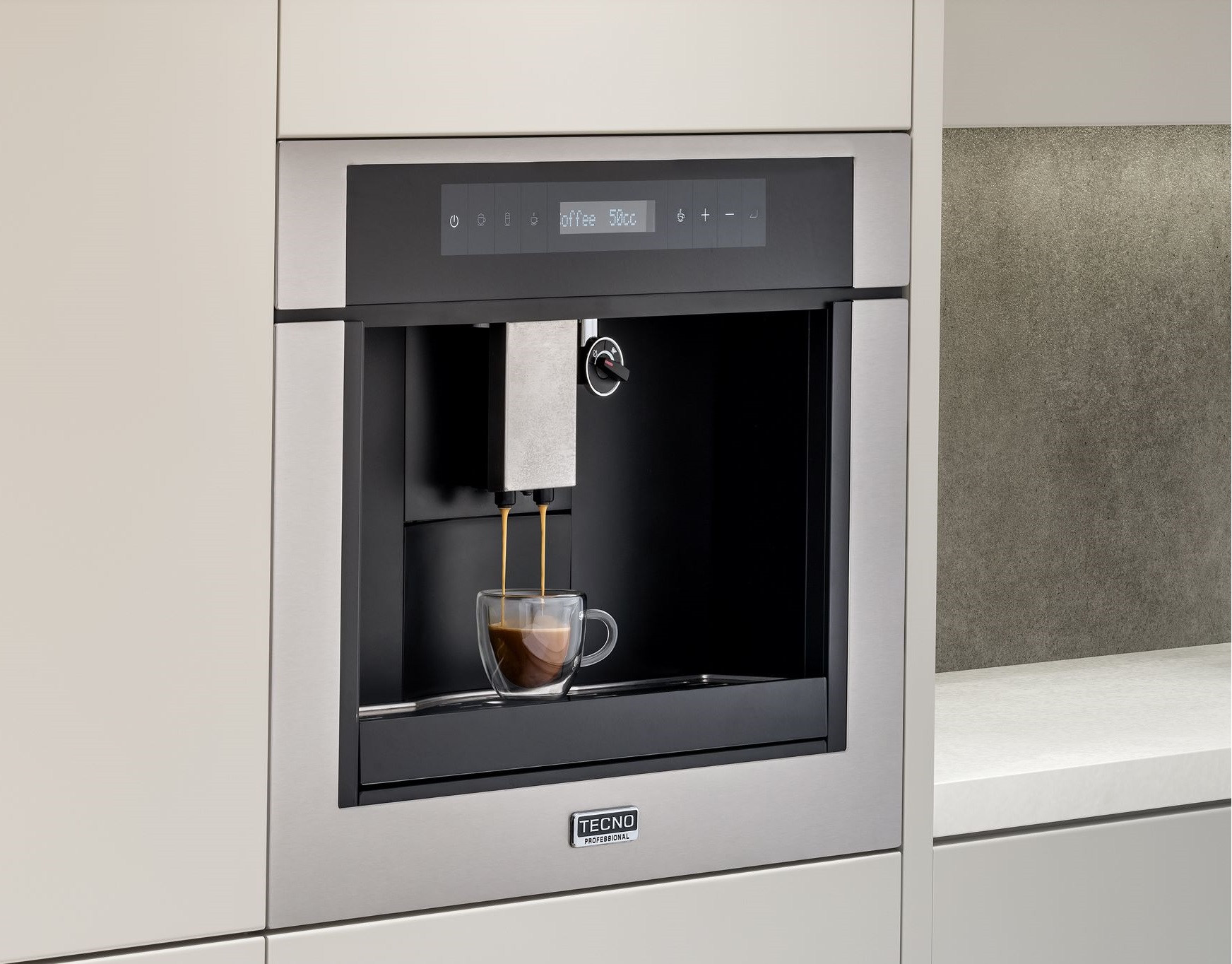 Cafeteira de embutir TECNO TCM45 EXDP.