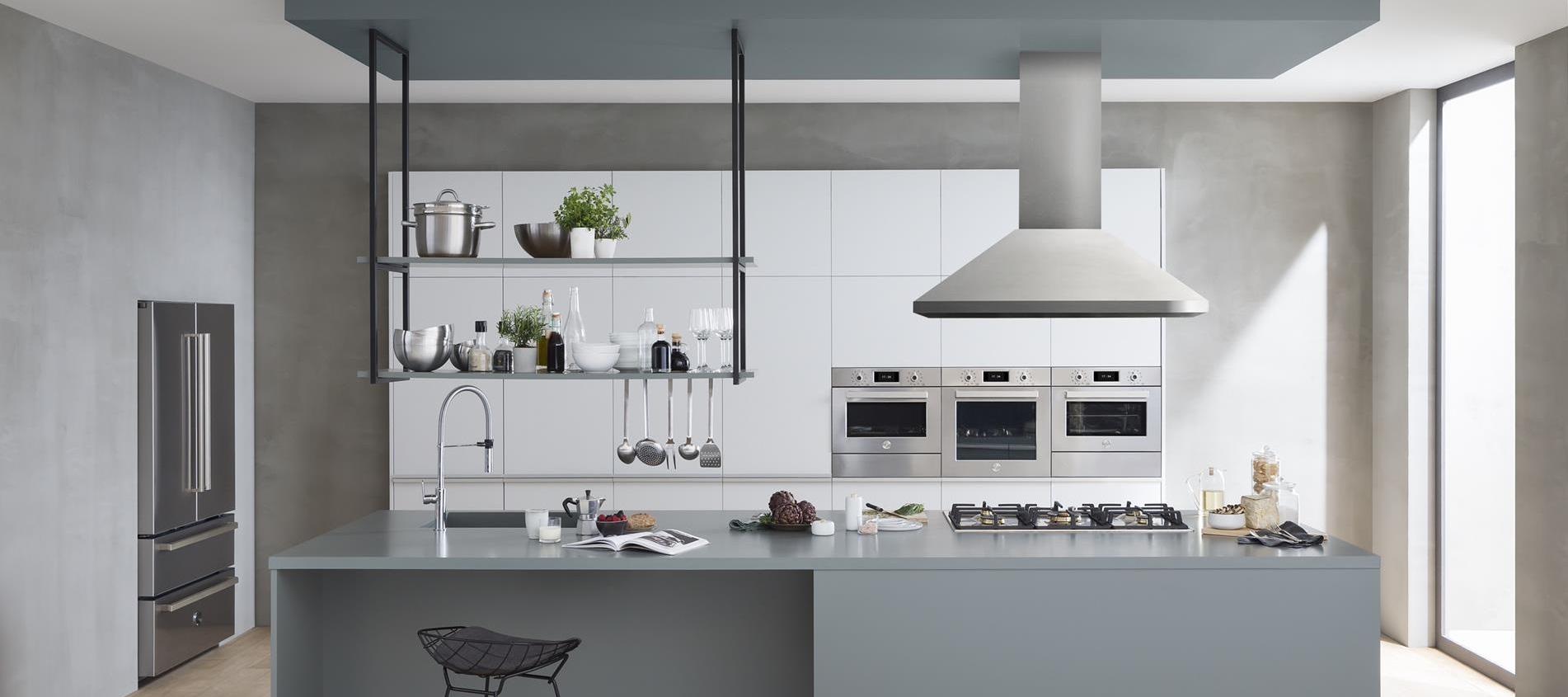 Coifa dupla de ilha Bertazzoni BER LEONE 106.