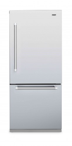 Refrigerador Tecno Professional TR44 BXDA de 76 cm com portas em inox escovado.