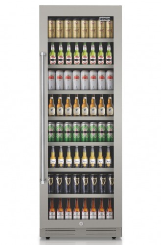 Cervejeira Tecno Max Beer Professional TR43CVDA de 60 cm em inox escovado.