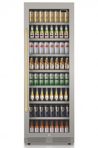 Cervejeira Tecno Max Beer Vintage TR43CVDA V2 de 60 cm em inox escovado.