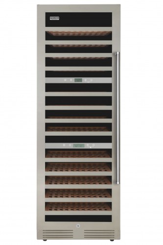 Adega Tecno Professional TR43 AVDF L3 de 60 cm em inox escovado.