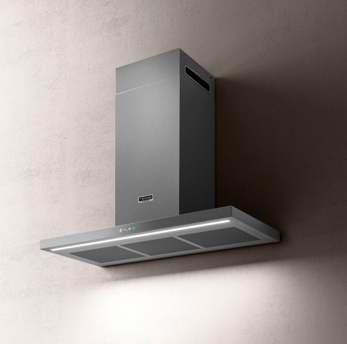 Coifa de parede Tecno Professional TCP09P de 90 cm em inox escovado.