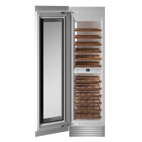 Adega para revestir Bertazzoni WC605BLP2T para 80 garrafas e abertura de porta para a esquerda.