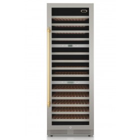 Adega Tecno Vintage TR43 AVDE V2 de 60 cm em inox escovado.