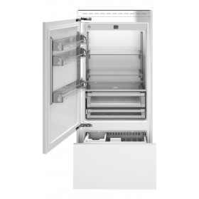 Refrigerador com Portas para Revestir de Embutir Bertazzoni REF905 BBLPTT.