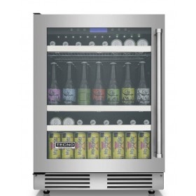 Cervejeira Tecno Professional TR14CVDC de 60 cm em inox escovado.