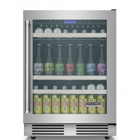 Cervejeira Tecno Professional TR14CVDD de 60 cm em inox escovado.