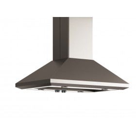 Coifa de ilha Elica New Leone 106 de 106 cm em inox escovado.