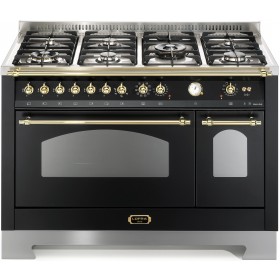 Fogão LOFRA Dolcevita RNMD126+E2 preto fosco de 120 cm na cor preto fosco.