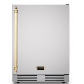 Freezer TECNO Vintage TR10 FZDA V2 para ambientes externos ou internos, aplicado no piso ou embutido.