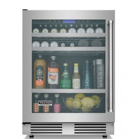 Frigobar TECNO Professional TR14 BVDB de aplicação no piso ou embutido.