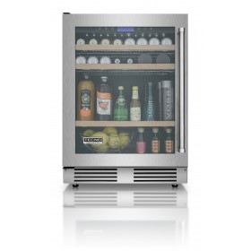 Frigobar TECNO Professional TR14 BVDB de aplicação no piso ou embutido.