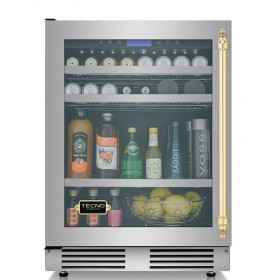 Frigobar TECNO Vintage TR14 BVDB V2 de aplicação no piso ou embutido.