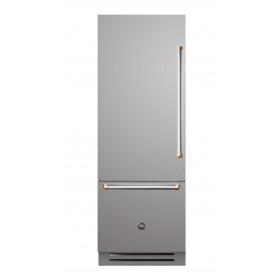 Refrigerador de Embutir Bertazzoni Master Series MAS REF755 BBLXTTG Gold
