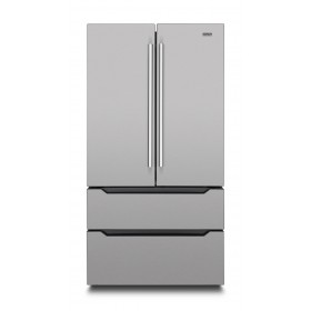 Refrigerador Tecno Original TR65 FXDB de 91 cm em inox escovado.