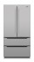 Refrigerador Tecno Original TR65 FXDB de 91 cm em inox escovado.