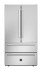 Refrigerador Bertazzoni PRO REF36 FDFIXNV de 91 cm e portas em inox escovado.