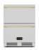 Gaveta Refrigerada TECNO Vintage TR14 GXDV2 de aplicação externa ou interna, no piso ou embutida.