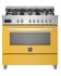 Design Profissional: com exclusiva pintura artesanal automotiva na cor amarelo que proporciona um acabamento impecável ao fogão.