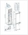 Medidas e nicho de embutimento do refrigerador Tecno TR26 BRDA.