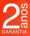 2 Anos de Garantia: contra defeitos de fabricação.