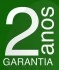 2 Anos de Garantia: contra qualquer defeito de fabricação.