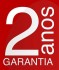 2 Anos de Garantia: Contra defeitos de fabricação.