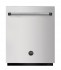 Lava louças de embutir com porta em inox Bertazzoni Master Series MASTBERTD14BN Black Nickel