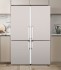 Refrigerador de piso e de embutir Tecno Original Duo TR32 BX com 122 cm em inox escovado.