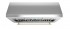 Coifa de parede e de embutir New Calabria Vintage 122 ST V2 de 122 cm em inox escovado.