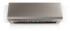 Coifa de parede e de embutir New Calabria 122 de 122 cm em inox escovado.