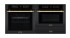 Design Vintage: permite compor torres funcionais e elegantes com o forno combinado com micro-ondas TK38 EXDNMV2 e/ou com a gaveta aquecida TG14 EXANMV2.
