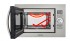 Forno Micro-ondas Combinado: usa de forma simultânea o grill radiante e as micro-ondas para reduzir em até 3 X o tempo de preparo de suculentas carnes grelhadas e crocantes massas gratinadas.
