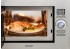 8 Receitas Programadas: para o preparo de vegetais, peixes, massas, batatas, pizzas, sopas e reaquecer alimentos, basta selecionar o peso que o forno ajustará automaticamente o tempo de preparo.