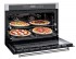 Função Pizza: usa o calor dos dois ventiladores traseiros e da resistência inferior. Ideal para um perfeito preparo de pizzas, doces e pães pouco espessos.