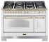 Design Vintage by LOFRA: na cor branco perolizado com detalhes em latão polido, uma combinação única de robustez, elegância e tecnologia para os chefs mais exigentes.