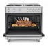 Forno Ventilado Elétrico de 142 l: com amplo espaço intermo e 9 versáteis funções que tornam mais rápido e fácil preparar todos os tipos de alimentos: multi-pratos, pizza, desidratar, manter aquecido, bolos e pães, assar rápido, gratinar, churrasco, descongelar e descongelar rápido.